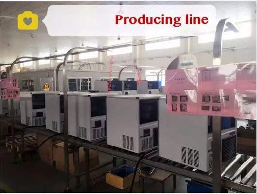 Sk-81b Cube Ice Machine بوفيه المأكولات البحرية ذاتية التنظيف مقاوم للسقوط