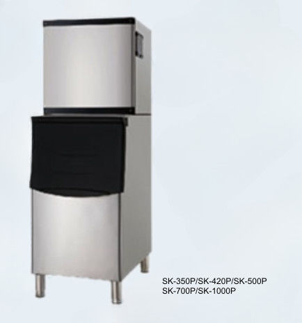 آلة صنع مكعبات الثلج ذات النوع المعياري Sk-350p لا تفكيك التنظيف للحلوى التجارية الصغيرة